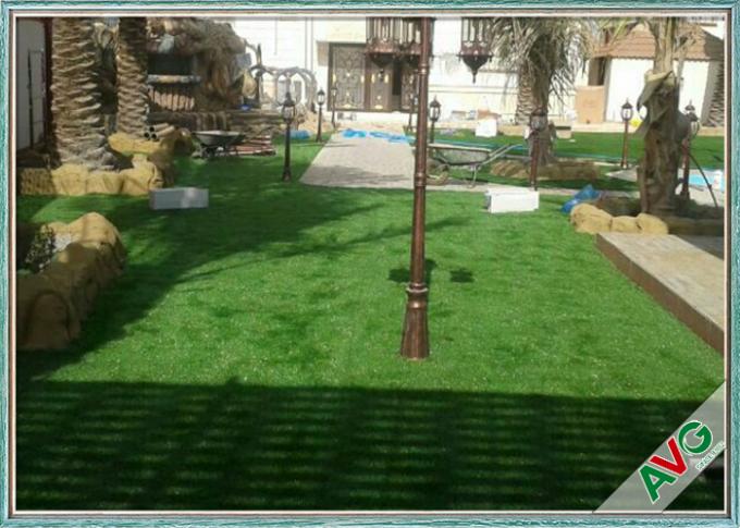Halaman Hias Outdoor Artificial Grass / Rumput Palsu Hemat Air Warna Menarik 0