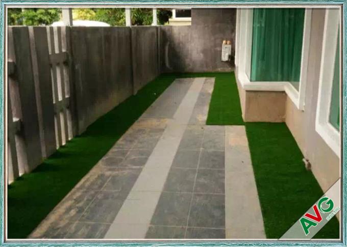 Rumput Sintetis Lansekap Rumput Buatan Untuk Hiasan Hiburan Taman Rumah TK 0