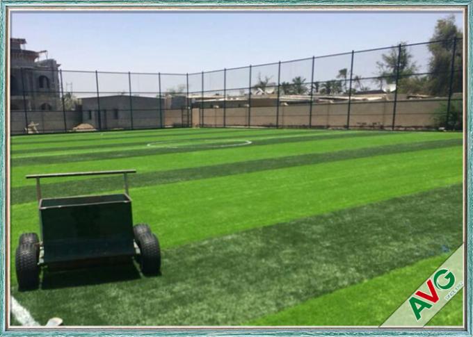 Lapangan Sepak Bola Hijau Luar Ruangan Lapangan Rumput Buatan Lapangan Sepak Bola Buatan Sintetis 0