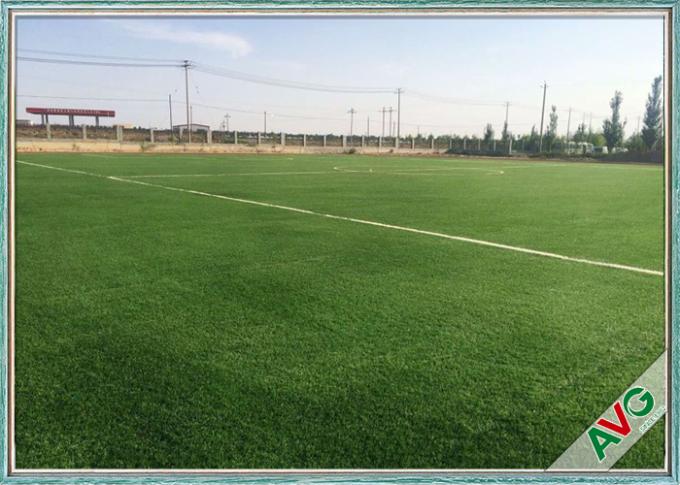 Rumput Buatan Lapangan Sepak Bola Premium Kepadatan Tinggi Dengan Anti - UV Monofilament PE 0