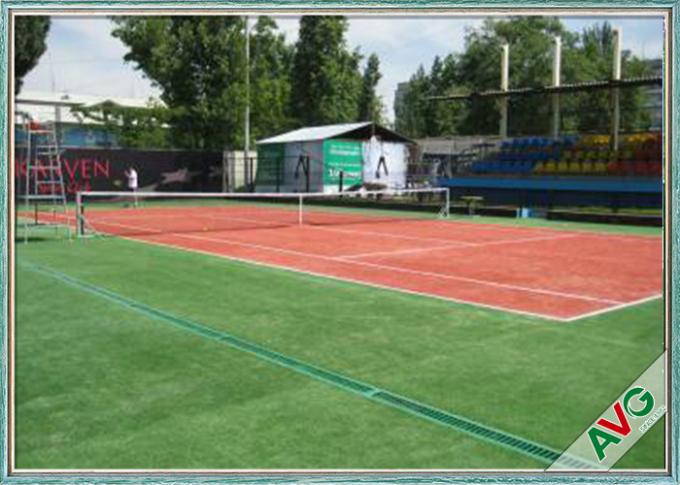Rumput Sintetis Tenis Standar ITF, Rumput Palsu Lapangan Tenis PP + NET Backing 0