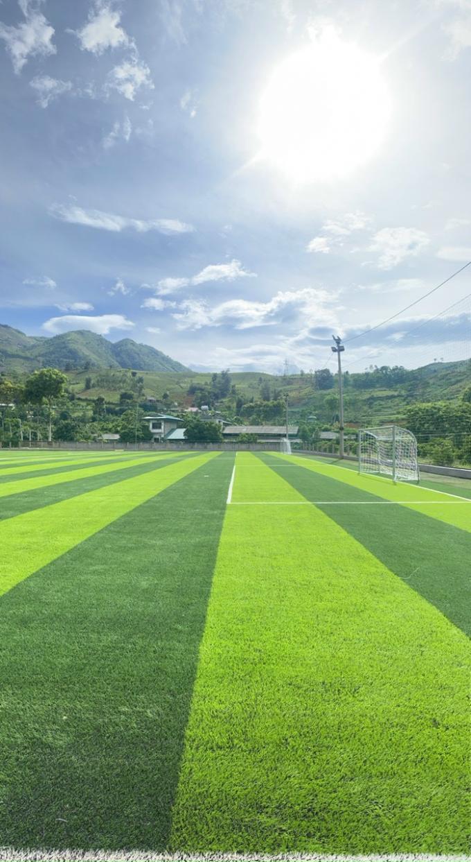 Lapangan Sepak Bola Rumput Buatan Tahan Lama Tinggi 50mm 0