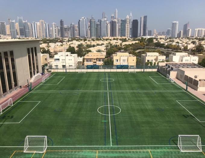 Pabrik rumput sintetis menyetujui rumput buatan 30mm untuk stadion sepak bola 1