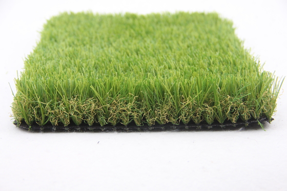 CINA 45mm Lansekap Rumput Sintetis Instalasi Mudah Ketahanan Yang Baik pemasok