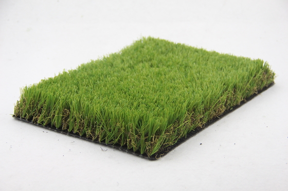 CINA Rumput Lanskap Taman Buatan 55mm 3/8&quot; Halus 17400 Dtex pemasok