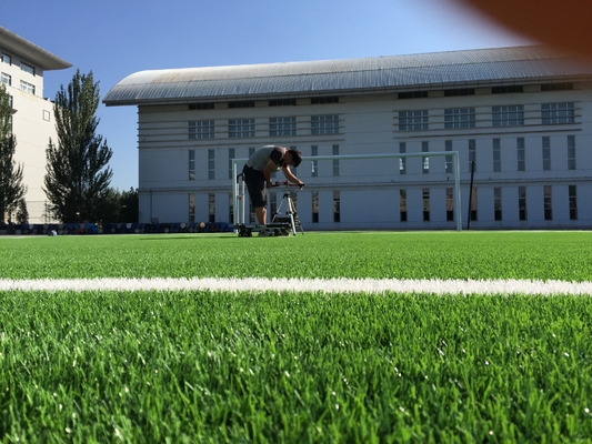 CINA High Density gazon Soccer Turf Synthetic Football Grass grass artificial 55mm pemasok