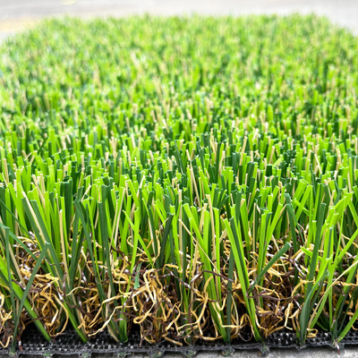 CINA 13850 Detex Artificial Grass Carpet Synthetic Turf Untuk Lanskap Taman pemasok