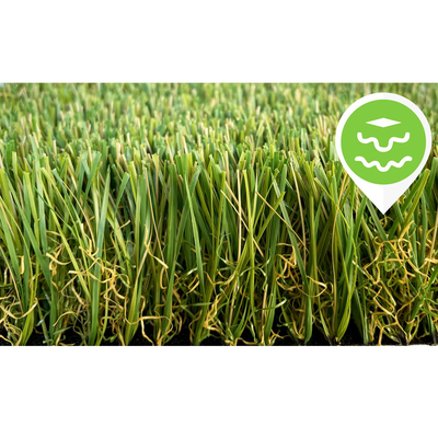CINA 3/8 ''Rumput Rumput Buatan Karpet Hijau Mewah Rumput Palsu Untuk Taman pemasok