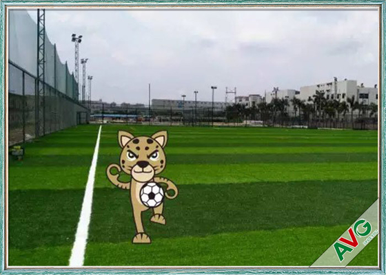 CINA Monofilamen PE Benang Jenis Football Rumput Buatan Dengan Lapisan SRR / PU pemasok