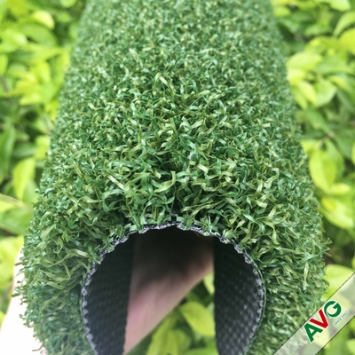 CINA 10mm Tinggi Tumpukan Rumput Buatan Golf Alami / Golf Indoor Puting Green pemasok