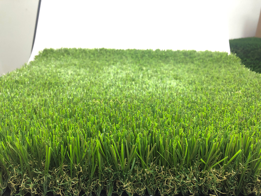 25MM Rumput Buatan Karpet Rumput Sintetis Untuk Rumput Lanskap Taman pemasok