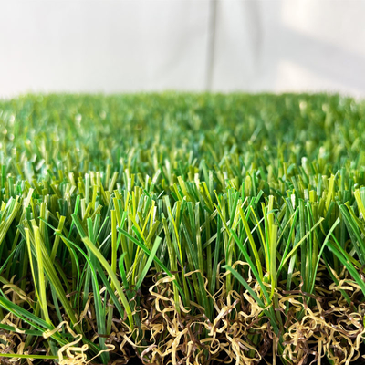 Lantai Rumput Buatan Untuk Rumput Sintetis Taman Rumput Buatan 35mm pemasok