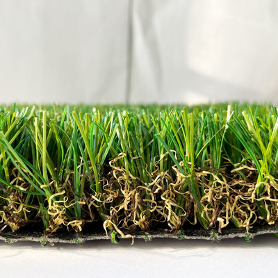 45MM Rumput Sintetis Untuk Rumput Lanskap Taman Rumput Buatan Buatan pemasok