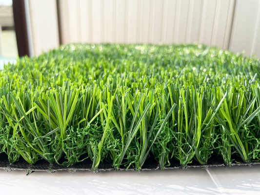 Green Grass Garden Grass Carpet Karpet Buatan 40mm Untuk Dekorasi pemasok