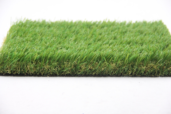 Lush Green Natural Looking Garden Artificial Grass Turf Carpet 45mm Untuk Grosir pemasok