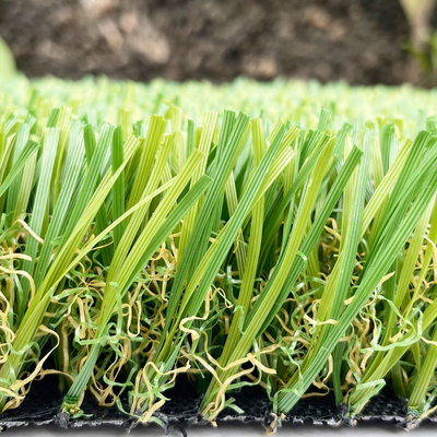 Garden Grass 40mm Cesped Grass Artificial Grass Wall Dekoratif Luar Ruangan pemasok