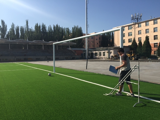 Rumput Buatan Bisbol Rumput Sepak Bola Untuk Lapangan Sepak Bola 60mm pemasok