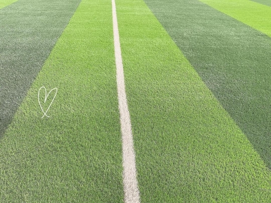 45mm Football Artificial Grass Synthetic Turf Untuk Lapangan Sepak Bola Lantai Benang Berlian pemasok