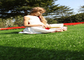 Rumput Sintetis Rumput Buatan Luar Ruangan Untuk Dekorasi Lansekap Pernikahan pemasok