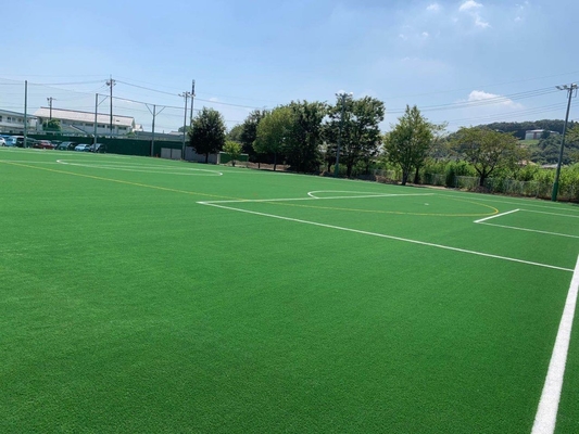 Rumput Sintetis AVG Untuk Rumput Sepak Bola, Rumput Rumput Buatan Tahan Cuaca pemasok