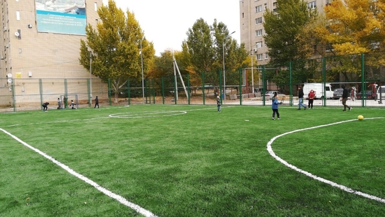 Rumput Buatan Sepak Bola Olahraga Sepak Bola Rumput Buatan 40-60mm pemasok