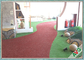 Taman Rumput Sintetis Luar Ruangan / Rumput Buatan 9600 Dtex Untuk Dekorasi Rumah pemasok