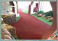 AVG Rumput Dekoratif Rumput Buatan Luar Ruangan Dengan Warna Hijau Tinggi 35 MM pemasok