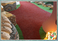 AVG Rumput Dekoratif Rumput Buatan Luar Ruangan Dengan Warna Hijau Tinggi 35 MM pemasok