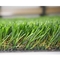 Karpet Rumput Buatan Luar Ruangan Tampak Alami Tahan Uv pemasok