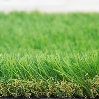 Rumput Rumput Buatan 30Mm Untuk Area Komersial Taman Deluxe pemasok