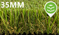 Lanskap Rumput Sintetis Taman Rumput Buatan Tinggi 35mm pemasok