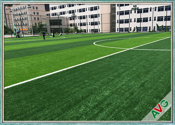 Olive Shape Football Field Soccer Rumput Buatan Anti UV 2/4/5m Roll Width 0