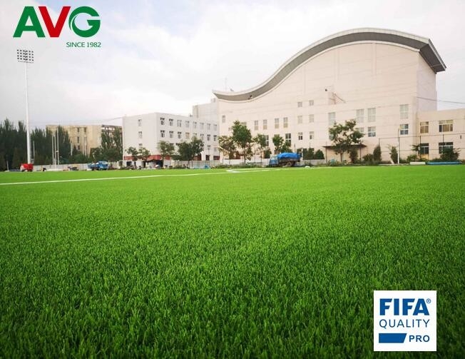 berita perusahaan terbaru tentang AVG Hadir dengan Sistem Rumput Tenun Pertama di China  0